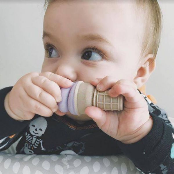 美國 Sweetooth - 環保無毒冰淇淋固齒器-香芋紫