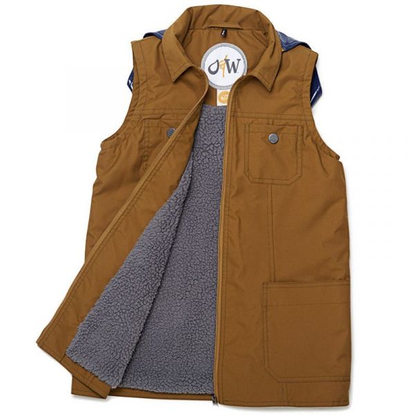 美國 Oil & Water - 機能型風衣+雨衣-男生-牛仔特區-海軍藍-內毛背心可拆