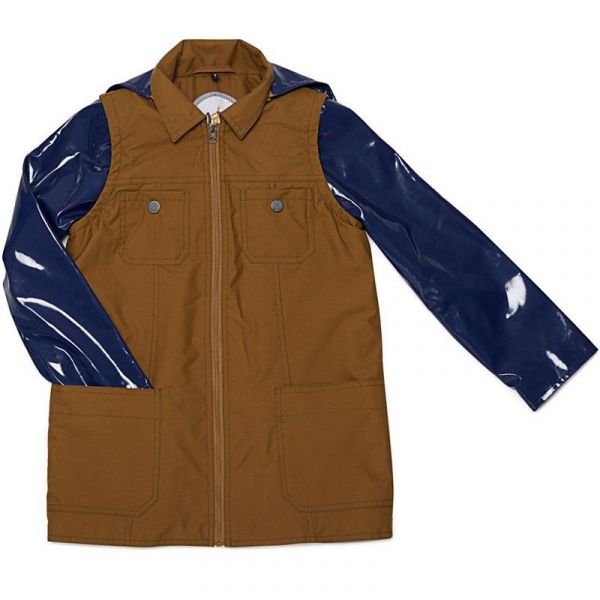 美國 Oil & Water - 機能型風衣+雨衣-男生-牛仔特區-海軍藍-內毛背心可拆