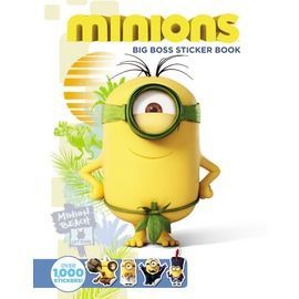 Kidschool - Minions: Big Boss Sticker Book 小小兵貼紙書