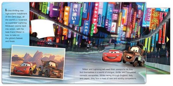 Kidschool - Disney•Pixar Cars 2: A CarryAlong Play Book 汽車總動員手提書