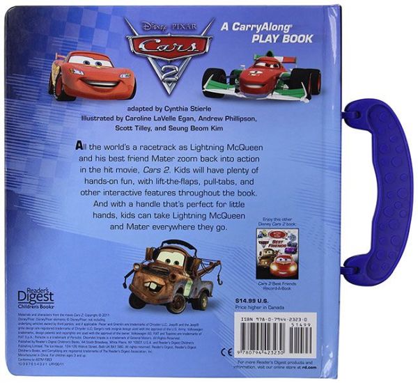 Kidschool - Disney•Pixar Cars 2: A CarryAlong Play Book 汽車總動員手提書