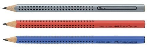 輝柏 FABER-CASTELL - 大三角粗芯鉛筆B -5~7歲-櫻桃紅-盒裝12入