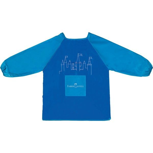 輝柏 FABER-CASTELL - 兒童畫畫衣-藍