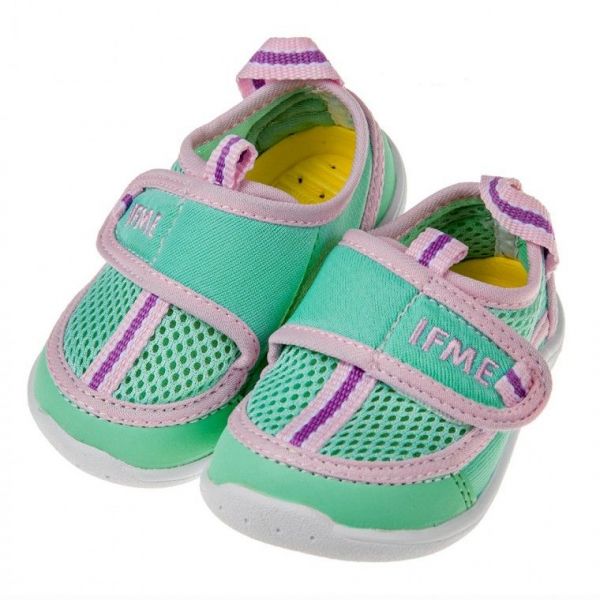 IFME - 日本IFME淺綠色寶寶機能運動水涼鞋
