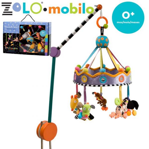加拿大 KUSHIES ZOLO - 嬰兒床吊掛式感官玩具