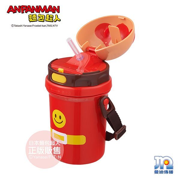 日本麵包超人 - AN麵包超人造型吸管水壼-400ml