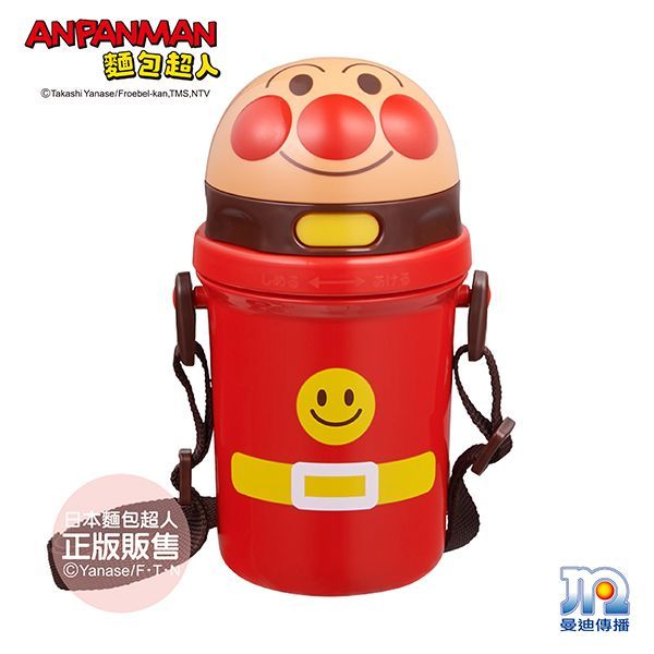 日本麵包超人 - AN麵包超人造型吸管水壼-400ml