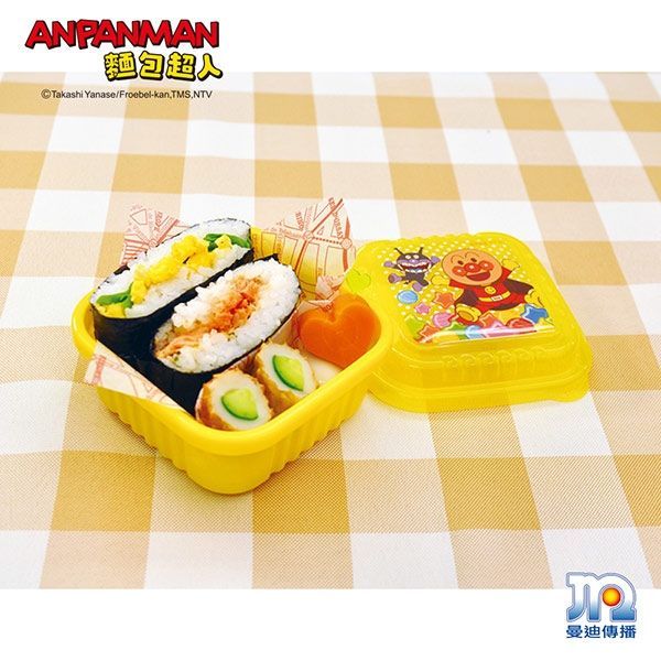日本麵包超人 - AN麵包超人日製方型保鮮盒-2入組 (大)