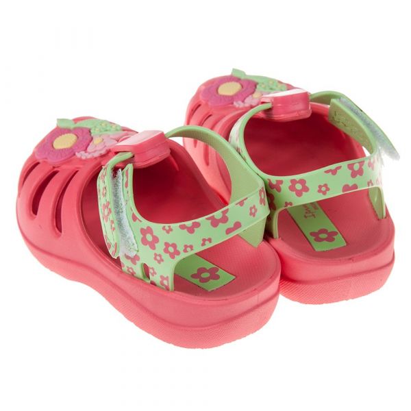 巴西 Ipanema - 巴西 Ipanema 寶寶涼鞋/香香鞋-童趣夏日花漾-桃紅色