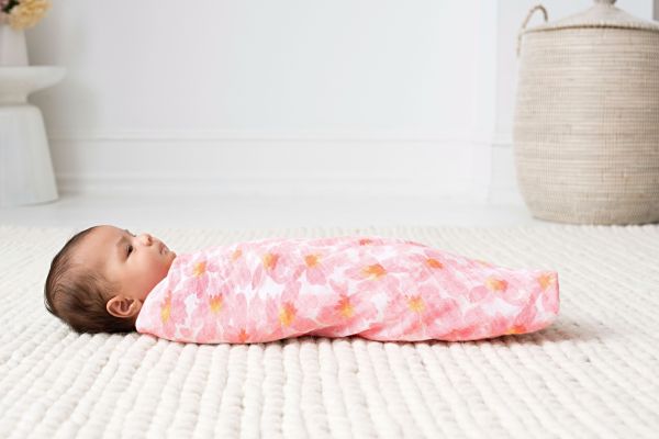 Aden+Anais - 經典款包巾(4入)-粉櫻花語