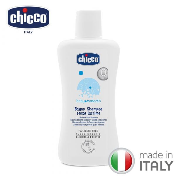 義大利 chicco - 寶貝嬰兒洗髮/沐浴露-溫和不流淚配方-200ml