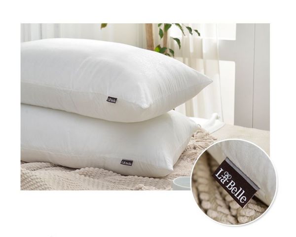 格蕾寢飾 Great Living - 超細纖維可水洗抑菌極致舒柔枕-二入