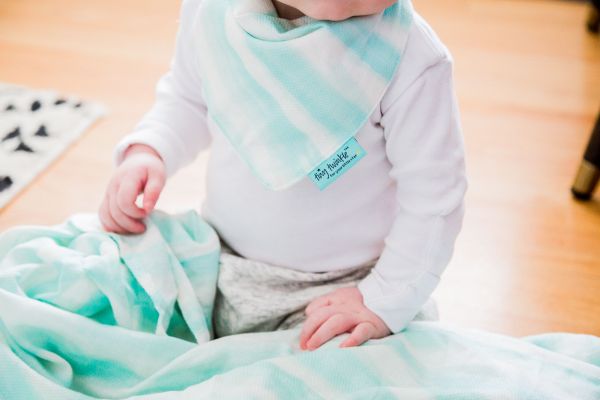 美國 tiny twinkle - Drool Bibs 口水巾2入組-波洛克/馬提斯