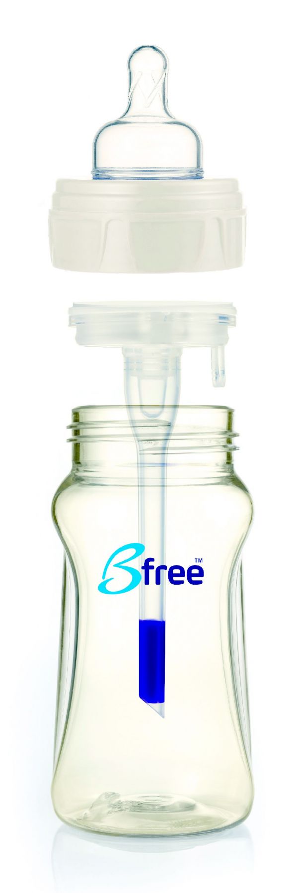 英國 Bfree 貝麗 - 玻璃防脹氣奶瓶-附奶嘴-超值優惠組