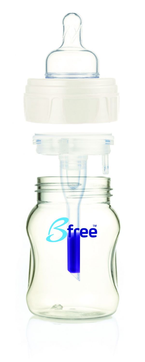 英國 Bfree 貝麗 - 玻璃防脹氣奶瓶-附奶嘴-超值優惠組