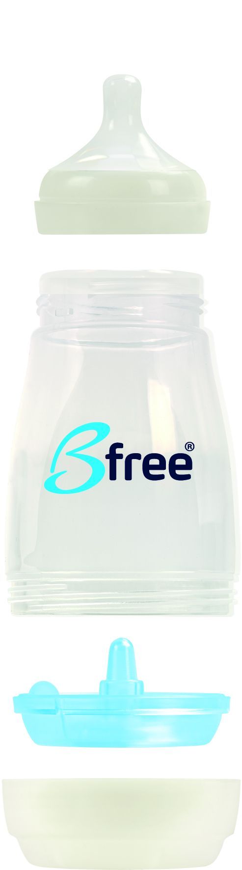 英國 Bfree 貝麗 - PP-EU 防脹氣奶瓶-附奶嘴-超值優惠組