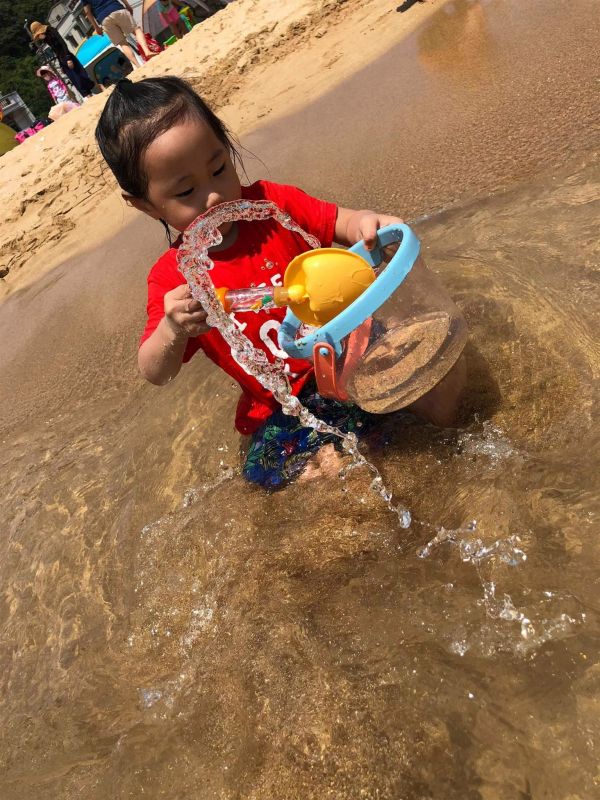 日本樂雅 Toyroyal - 繽紛系列-透明水桶-橘-3歲以上