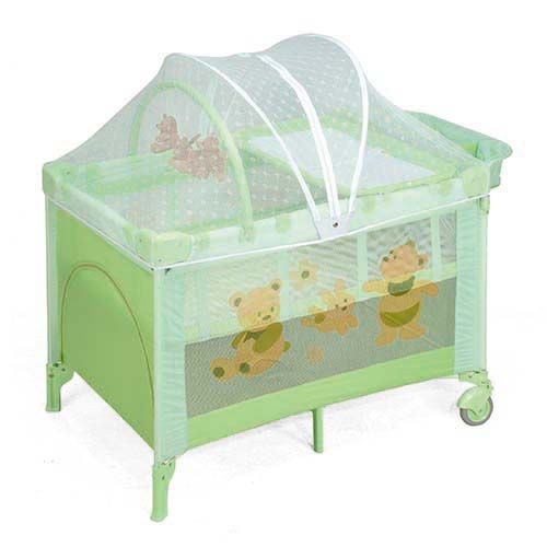 Baby ace - 豪華遊戲床-綠