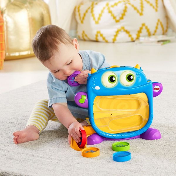 美國Fisher-Price 費雪 - 費雪貪吃學習可愛怪