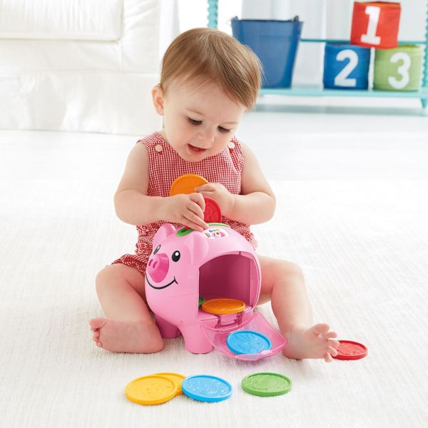 美國Fisher-Price 費雪 - 智慧學習小豬撲滿