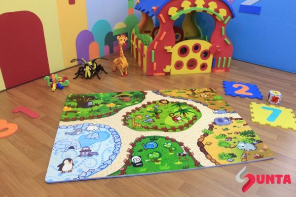 Sunta - 互動體驗AR樂扣墊-野生動物園 (32x32cm)-12片