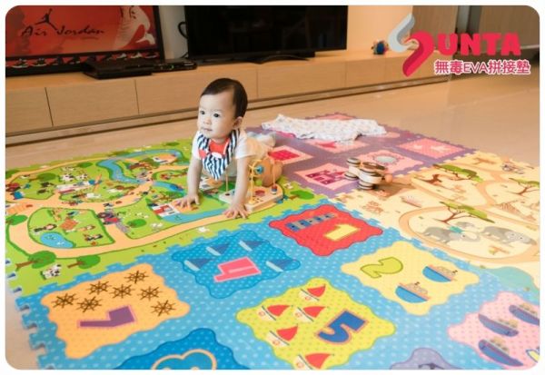 Sunta - 互動體驗AR樂扣墊-野生動物園 (32x32cm)-12片