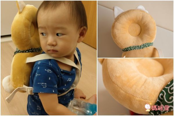 阿卡將本舖嬰兒爬行護頭枕防撞枕