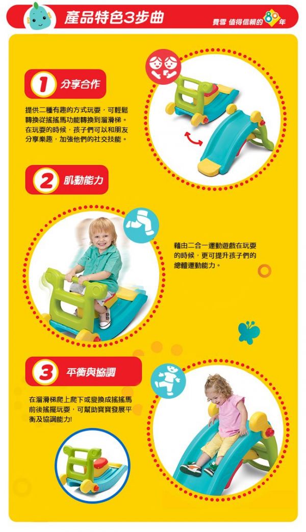 美國Fisher-Price 費雪 - 費雪牌二合一遊戲組