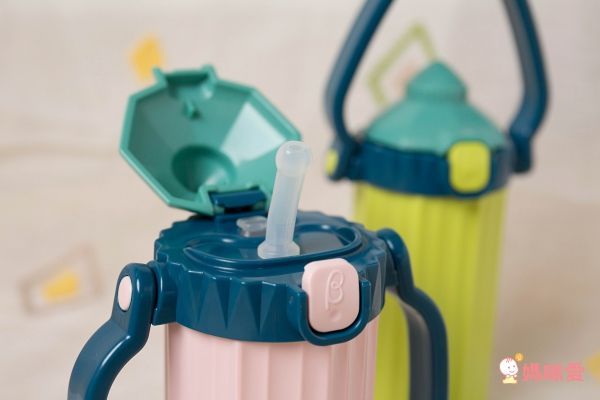 日本 Bétta - 馬戲團寶寶學習水杯-Baby Pink/寶貝粉-200ml