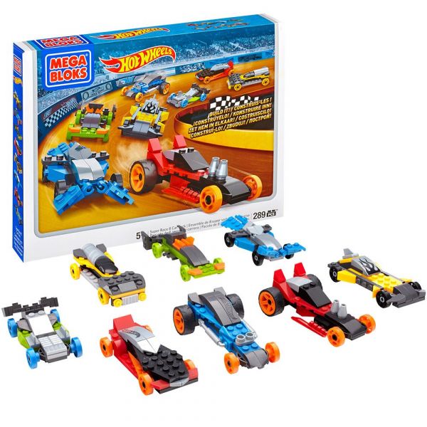 MEGA BLOKS - 美高風火輪飆速積木小車