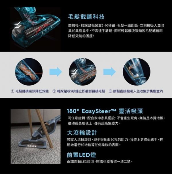 伊萊克斯 - 超級完美管家吸塵器-HEPA進化版-晴空藍