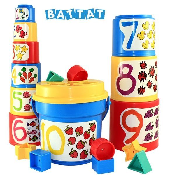 B.TOYS - 大口疊疊杯-顏色隨機