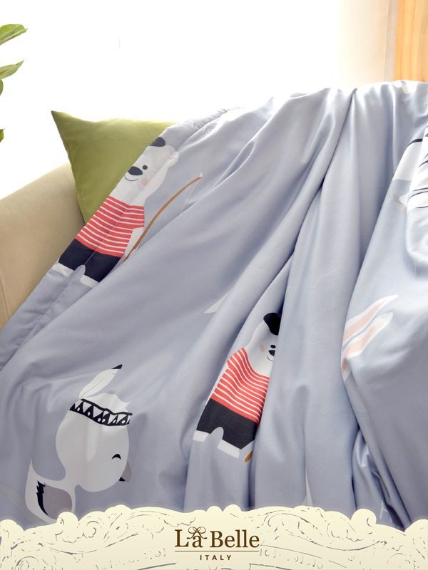 義大利La Belle - 天使絨涼被-《動物聯盟-5x6尺