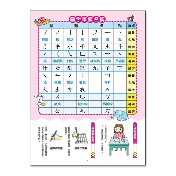 基礎國字練習本