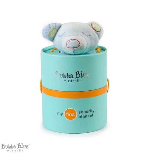 澳洲 BubbaBlue - 玩偶安撫巾-慵藍熊
