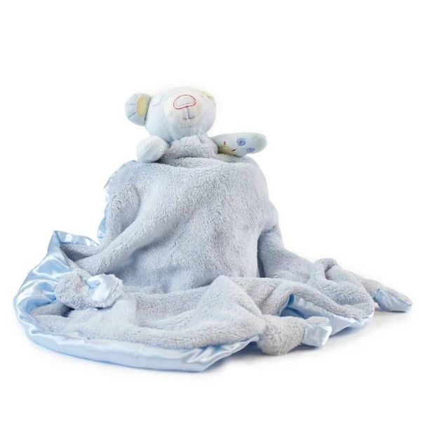 澳洲 BubbaBlue - 玩偶安撫巾-慵藍熊