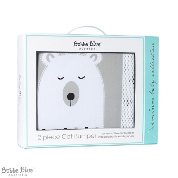 澳洲 BubbaBlue - 透氣防撞床圍-北極熊