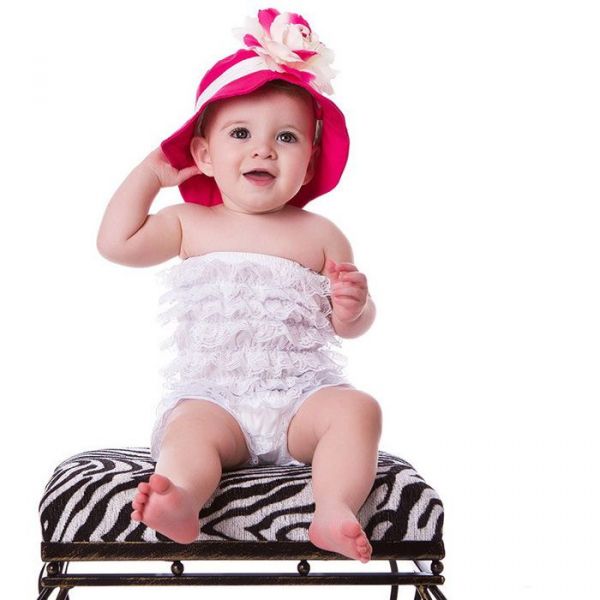 美國 Fancy That Hat - 大花抗UV防曬遮陽帽-桃紅/粉白玫瑰