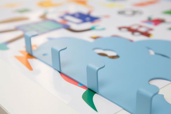 MyTolek 童樂可 - 壁飾-童話城堡(加贈3M膠條一組)-城堡-粉 (36*25*3cm)