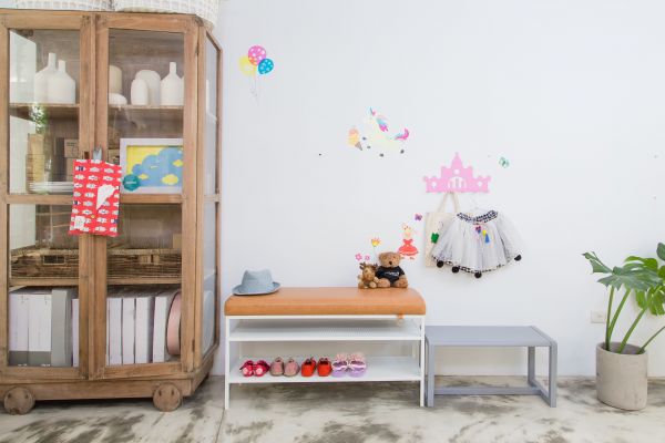 MyTolek 童樂可 - 壁飾-童話城堡(加贈3M膠條一組)-城堡-粉 (36*25*3cm)