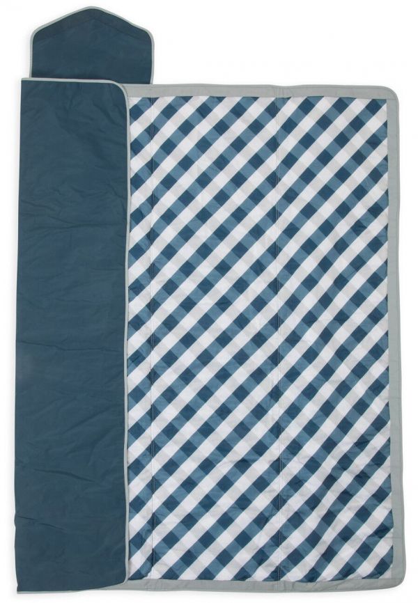 美國 Little Unicorn - OUTDOOR BLANKET野餐墊-海軍格紋