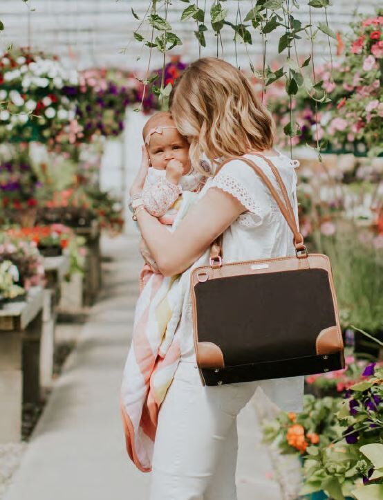 美國 Little Unicorn - LU時尚2way托特包-極夜黑