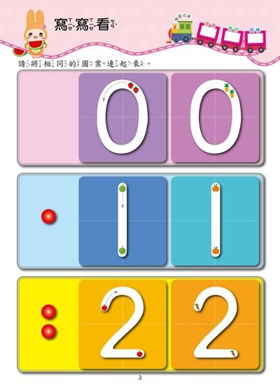 忍者兔學習樂園：123數一數