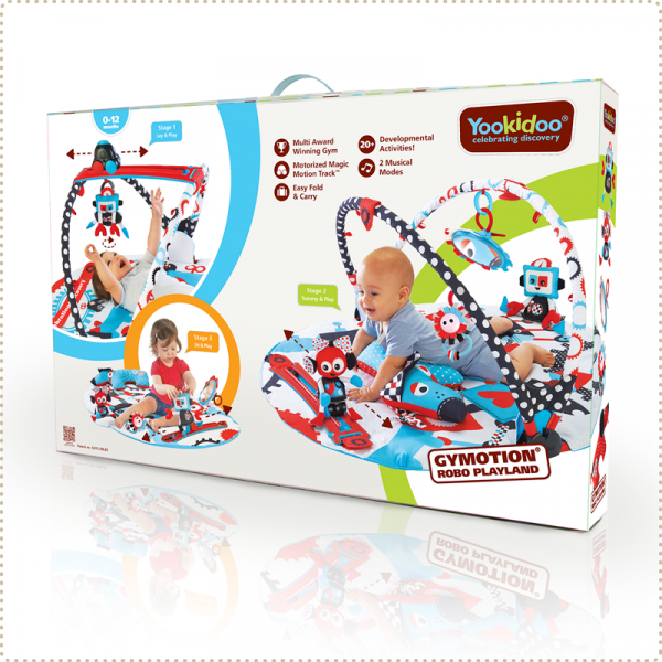 以色列 Yookidoo - 探索系列-科幻基地健力遊戲墊