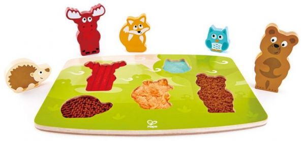 Hape - 森林動物木拼圖