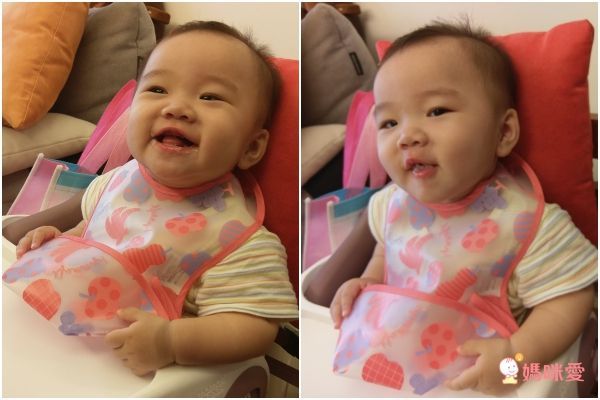 akachan honpo - 嬰幼兒立體口袋圍兜-水果