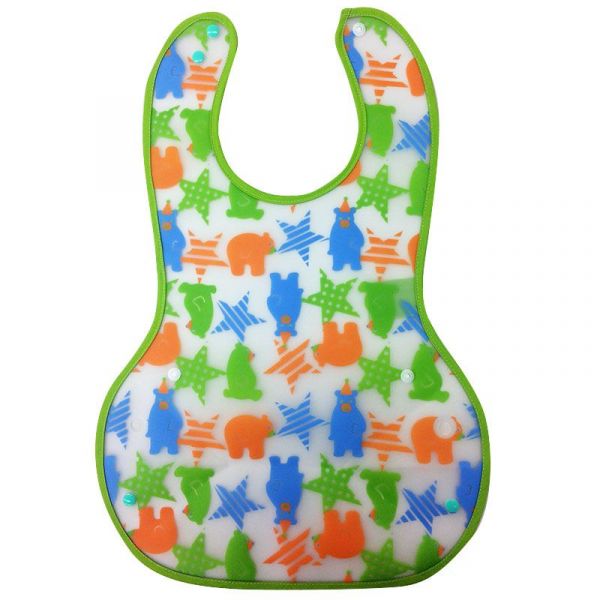 akachan honpo - 嬰幼兒立體口袋圍兜-熊