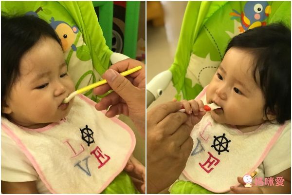 akachan honpo - 副食品餵食湯匙組W-黃色-ANGELETTE