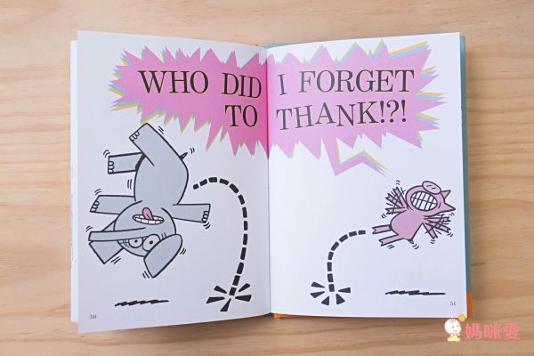 The Thank You Book (An Elephant and Piggie Book) 謝謝你，我的好朋友